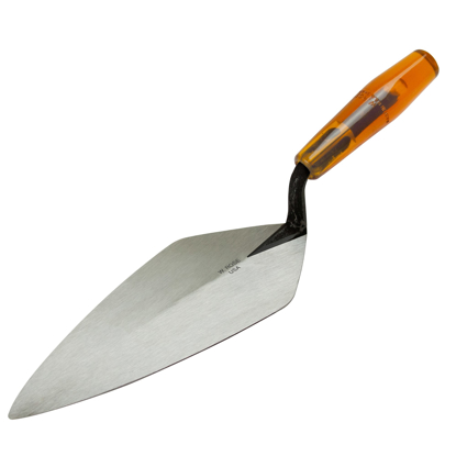 Picture of 12-1/2” Narrow London Brick Trowel with Low Lift Shank on a Plastic Handle